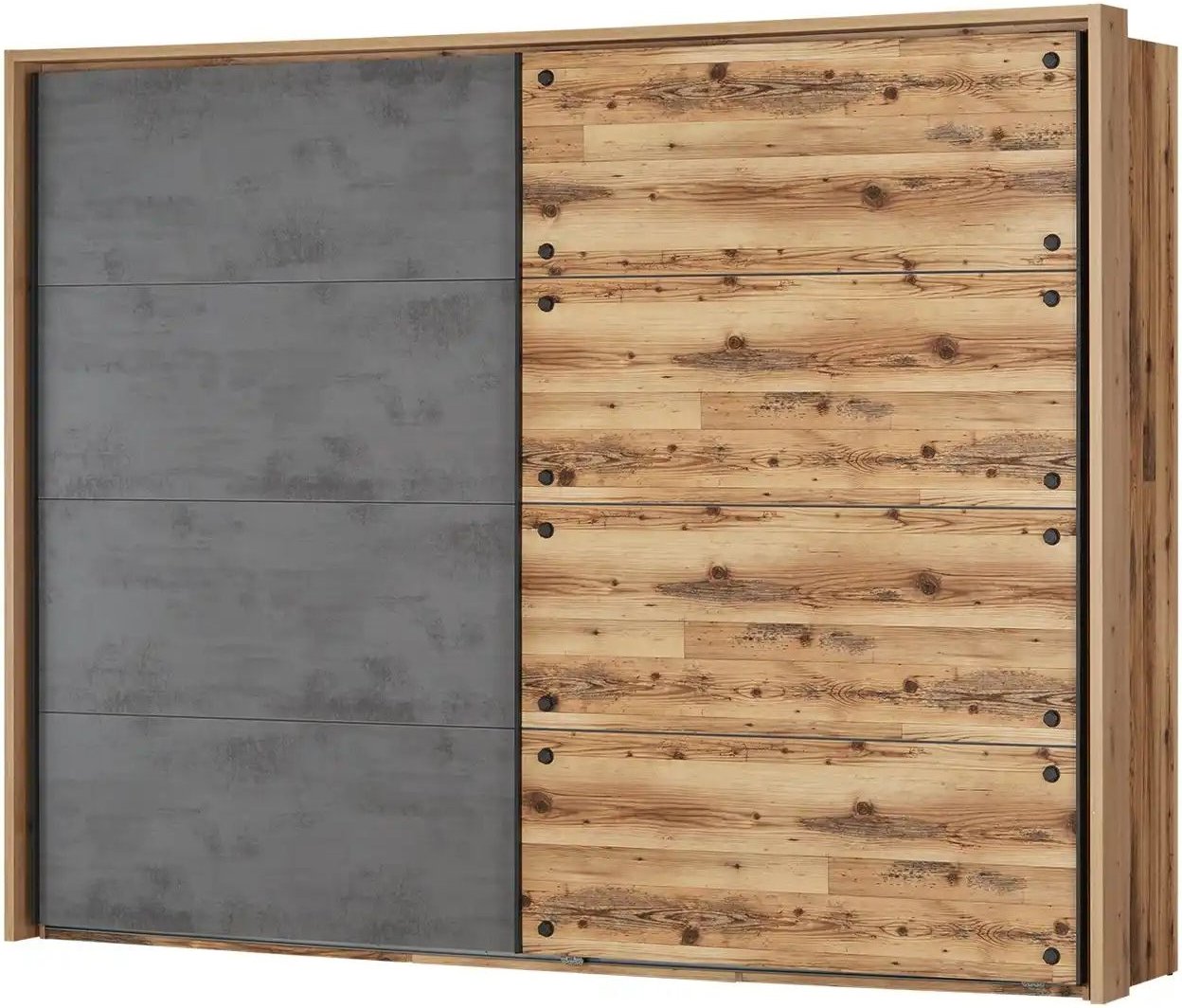 Schwebetürenschrank 2 -türig Liverpool ¦ holzfarben ¦ Maße (cm): B: 270 H: 210 T: 60.0 Schränke > Kleiderschränke > Sc...