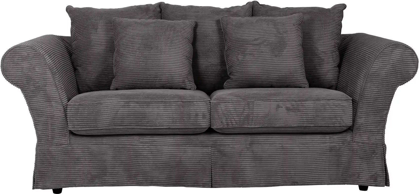 Einzelsofa Olivia ¦ grau ¦ Maße (cm): B: 215 H: 100 T: 98.0 Polstermöbel > Sofas > 2-Sitzer - Höffner