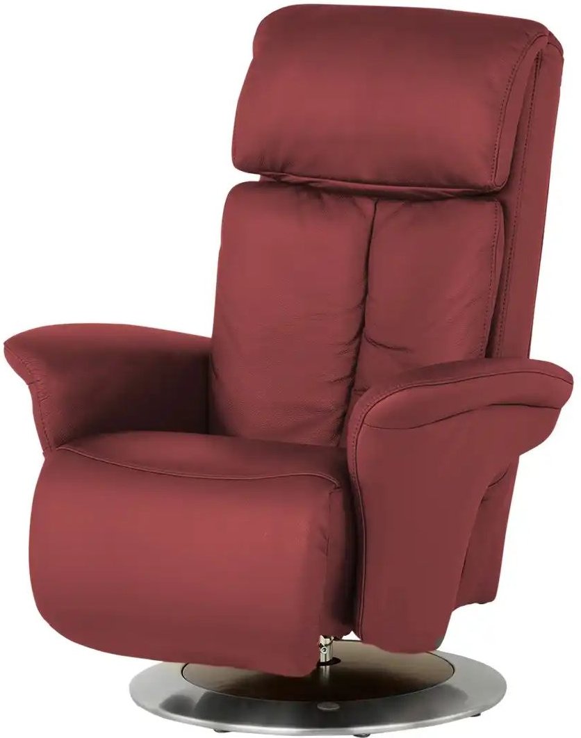 himolla Ledersessel Mit verschiedenen Massageprogrammen 7418 ¦ rot ¦ Maße (cm): B: 81 H: 111 T: 95.0 Polstermöbel > Sess...