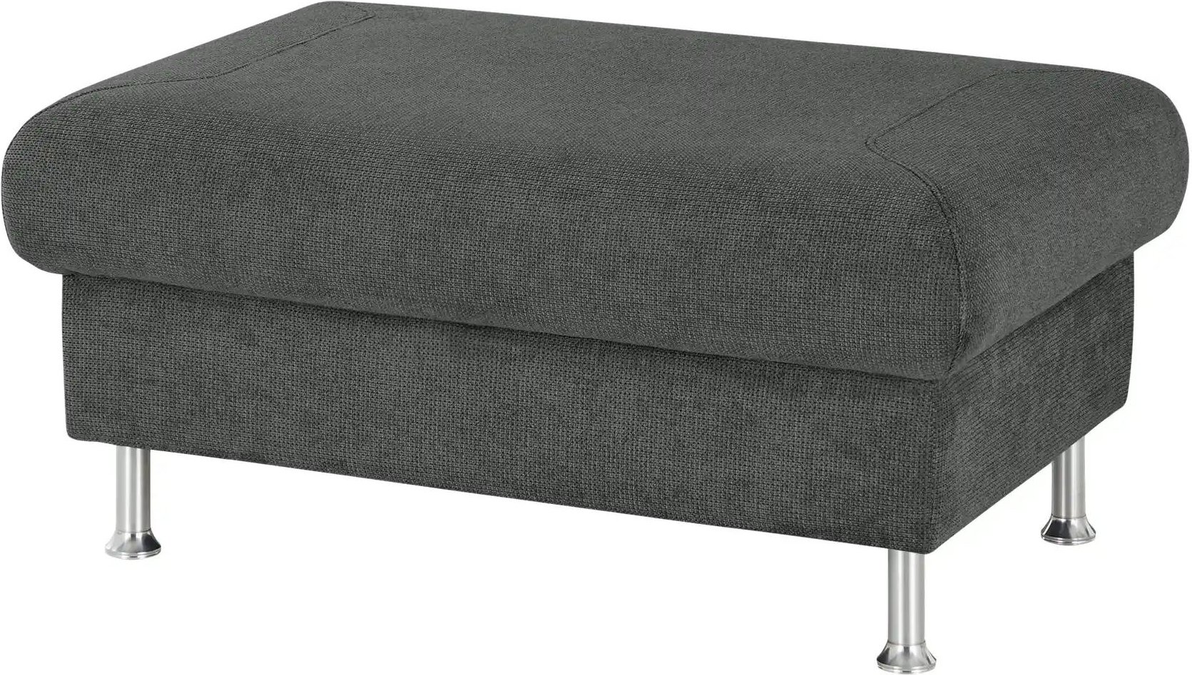 Thumbnail - Diva Hocker Diva Lounge ¦ grau ¦ Maße (cm): B: 65 T: 95.0 Polstermöbel > Hocker - Höffner