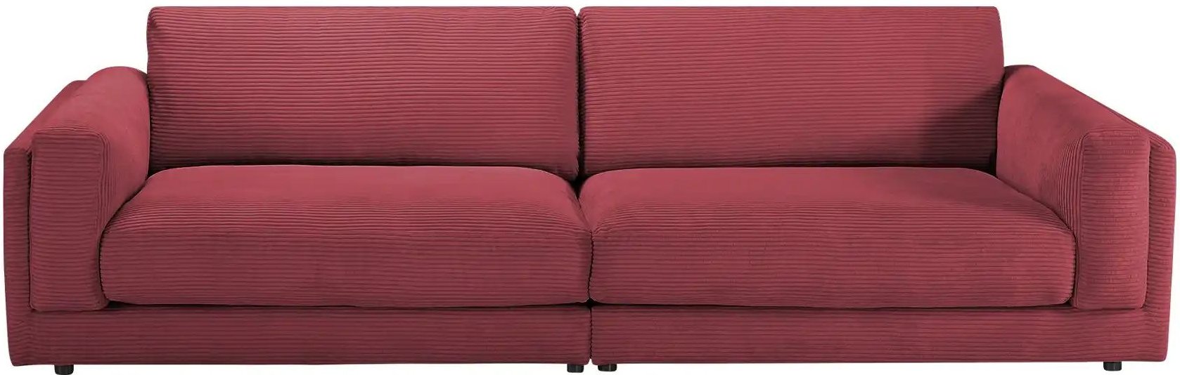 Jette Home Big Sofa Roomy ¦ rot ¦ Maße (cm): B: 294 H: 85 T: 150.0 Polstermöbel > Sofas > 3-Sitzer - Höffner