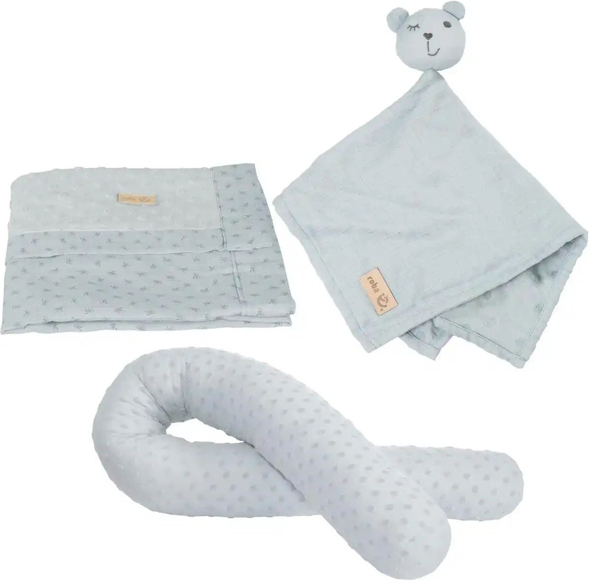 Roba Geschenkset Kuscheln ¦ blau ¦ Maße (cm): B: 80 H: 1 Baby > Baby Textilien > Baby Bettwaren - Höffner