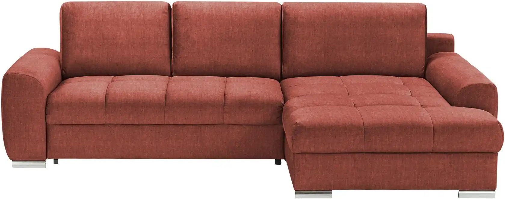 bobb Ecksofa mit Schlaffunktion Soumia ¦ rot ¦ Maße (cm): B: 283 H: 90 T: 181.0 Polstermöbel > Sofas > Ecksofas - Höffne...