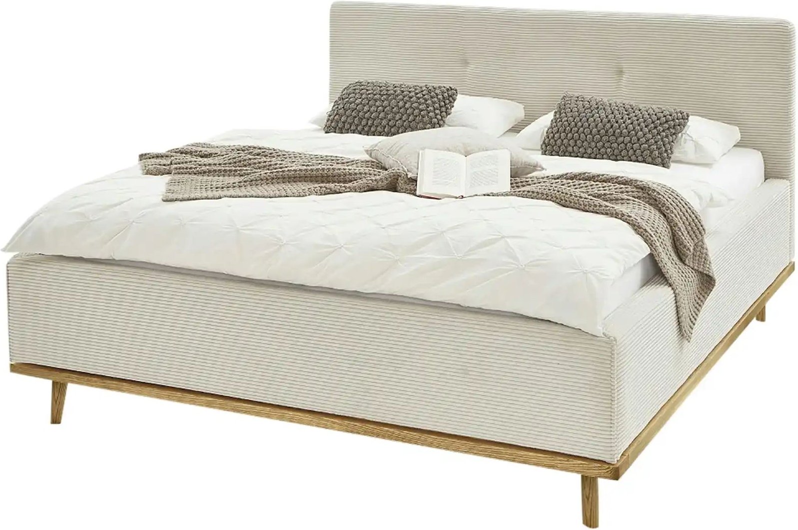 Musterring Polsterbett Delphi Cord ¦ Maße (cm): B: 198 H: 118 Betten > Komfortbetten - Höffner