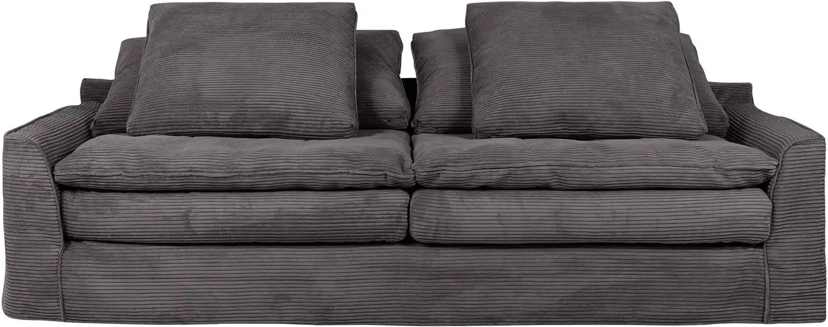 SOHO Sofa 3-sitzig Sarvika ¦ grau ¦ Maße (cm): B: 233 H: 95 T: 114.0 Polstermöbel > Sofas > 3-Sitzer - Höffner