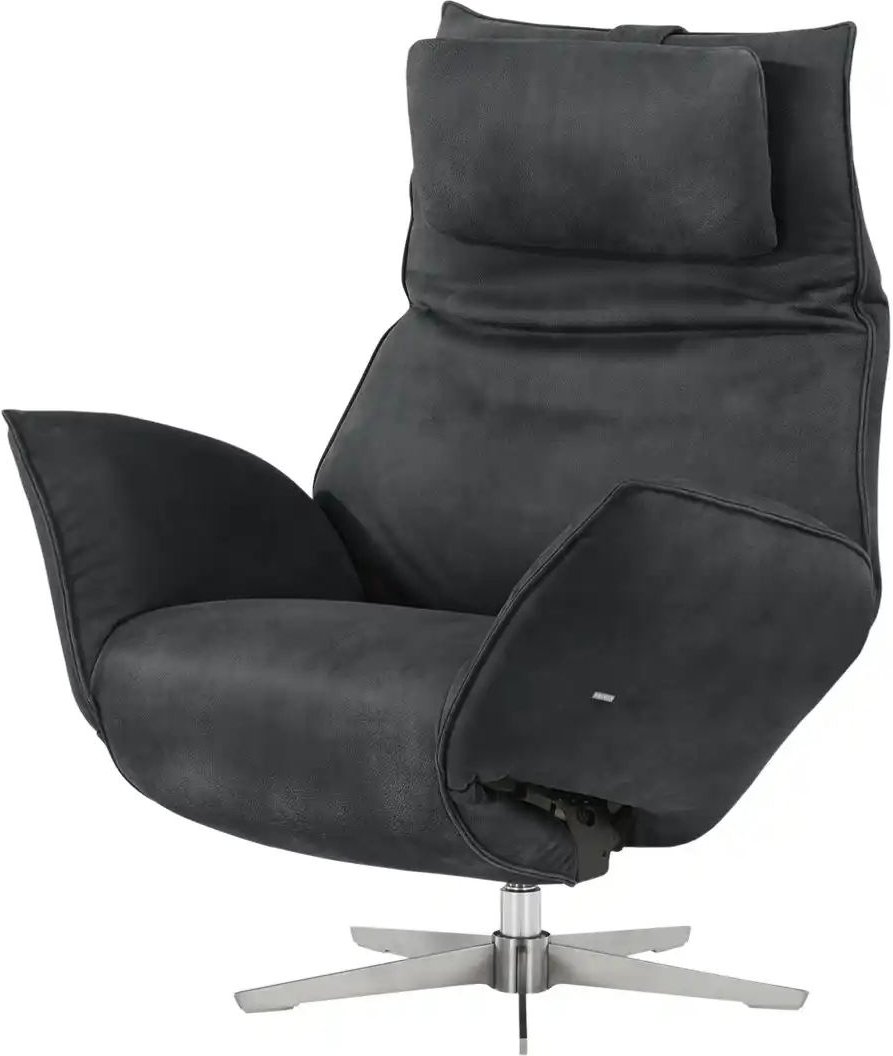 KOINOR Ledersessel mit elektrischer Relaxfunktion Safira ¦ schwarz ¦ Maße (cm): B: 92 H: 113 T: 90.0 Polstermöbel > Sess...