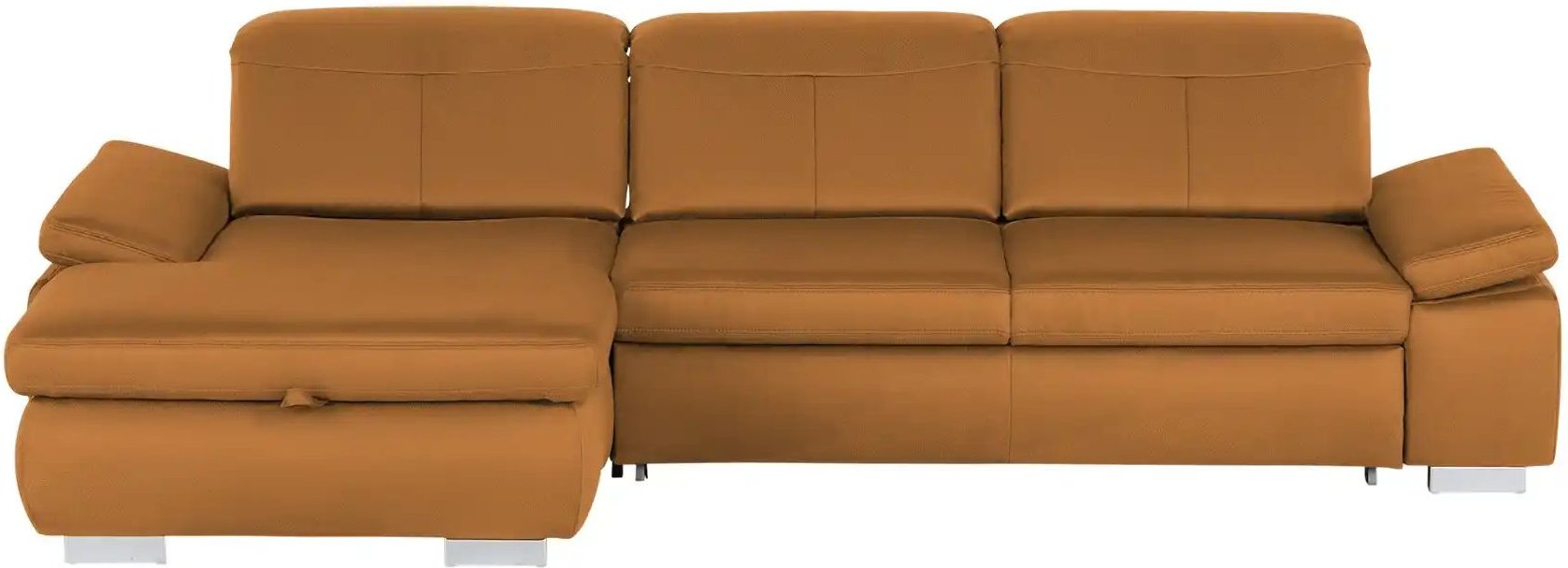 Lounge Collection Ecksofa aus Mikrofaser Kathrin ¦ braun ¦ Maße (cm): B: 309 H: 85 T: 195.0 Polstermöbel > Sofas > Eckso...