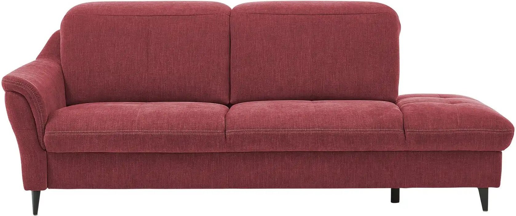 meinSofa Recamiere Ellen ¦ rot ¦ Maße (cm): B: 319 H: 103 T: 102.0 Polstermöbel > Ottomanen & Recamiere - Höffner