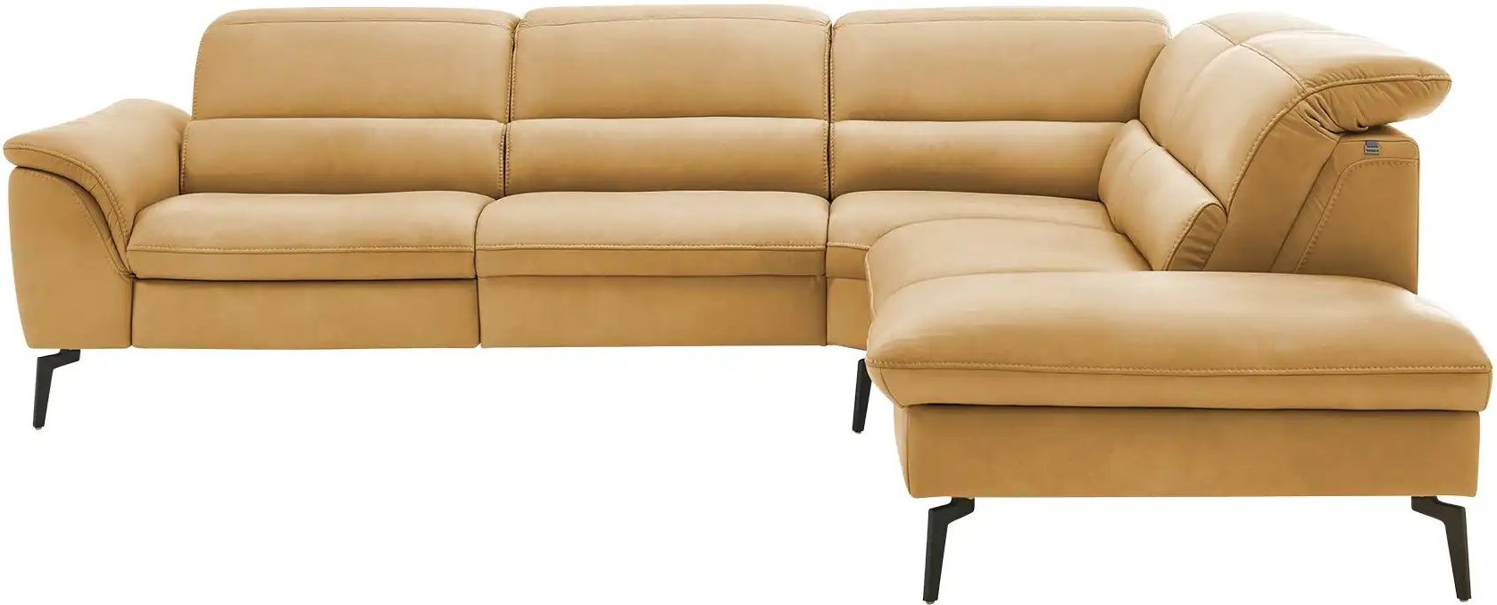 Thumbnail - Hukla Ecksofa Luisa ¦ gelb ¦ Maße (cm): B: 298 H: 106 T: 258.0 Polstermöbel > Sofas > Ecksofas - Höffner