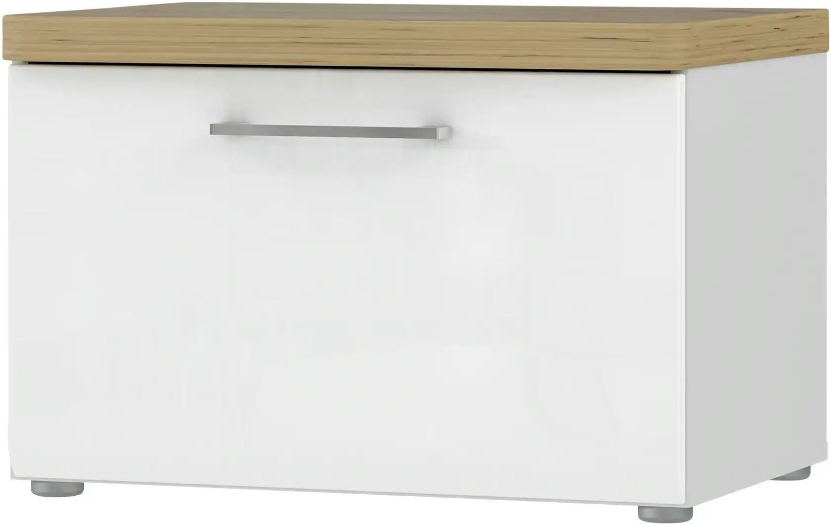 Garderobenbank Rovato ¦ weiß ¦ Maße (cm): B: 60,3 H: 40,8 T: 43.4 Bänke > Einzelbänke - Höffner