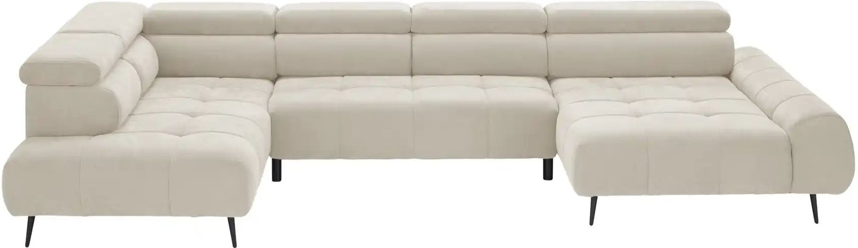 switch Wohnlandschaft Mavel ¦ creme ¦ Maße (cm): B: 367 H: 93 T: 208.0 Polstermöbel > Sofas > Wohnlandschaften - Höffne...