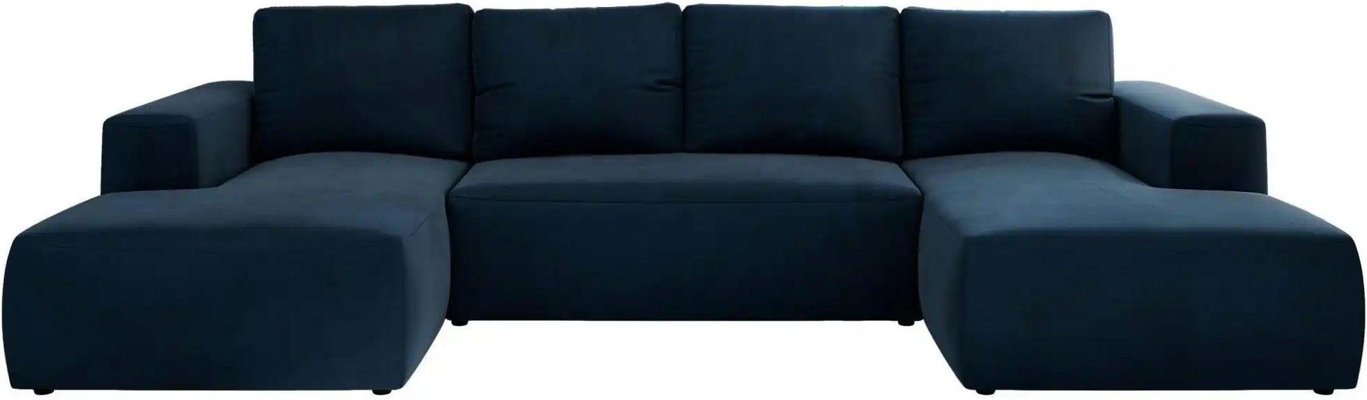 Wohnlandschaft mit Schlaffunktion Trentino ¦ blau ¦ Maße (cm): B: 334 H: 91 Polstermöbel > Sofas > Wohnlandschaften - Hö...