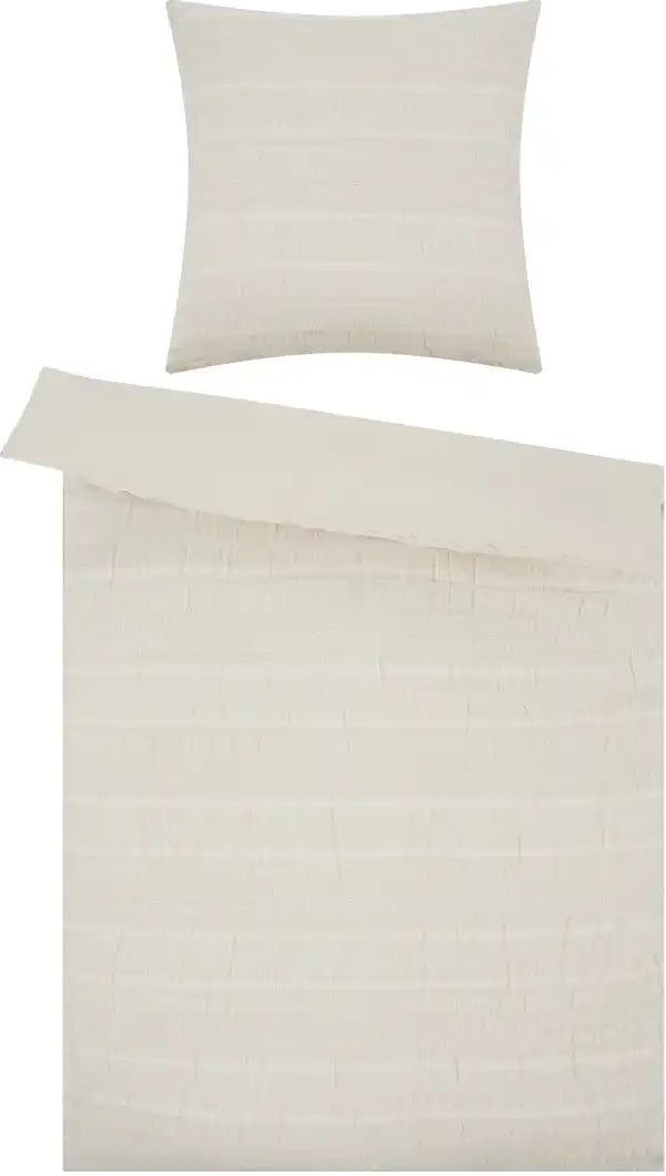 como Baumwoll-Viskose-Bettwäsche Casablanca ¦ creme ¦ Maße (cm): B: 135 Bettwaren > Bettwäsche > Bettwäsche ganzjährig ...