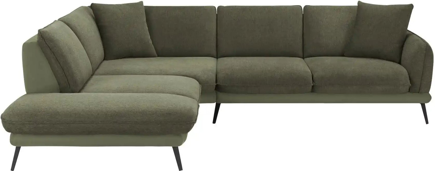medium Ecksofa Romance ¦ grün ¦ Maße (cm): B: 302 H: 86 T: 253.0 Polstermöbel > Sofas > Ecksofas - Höffner