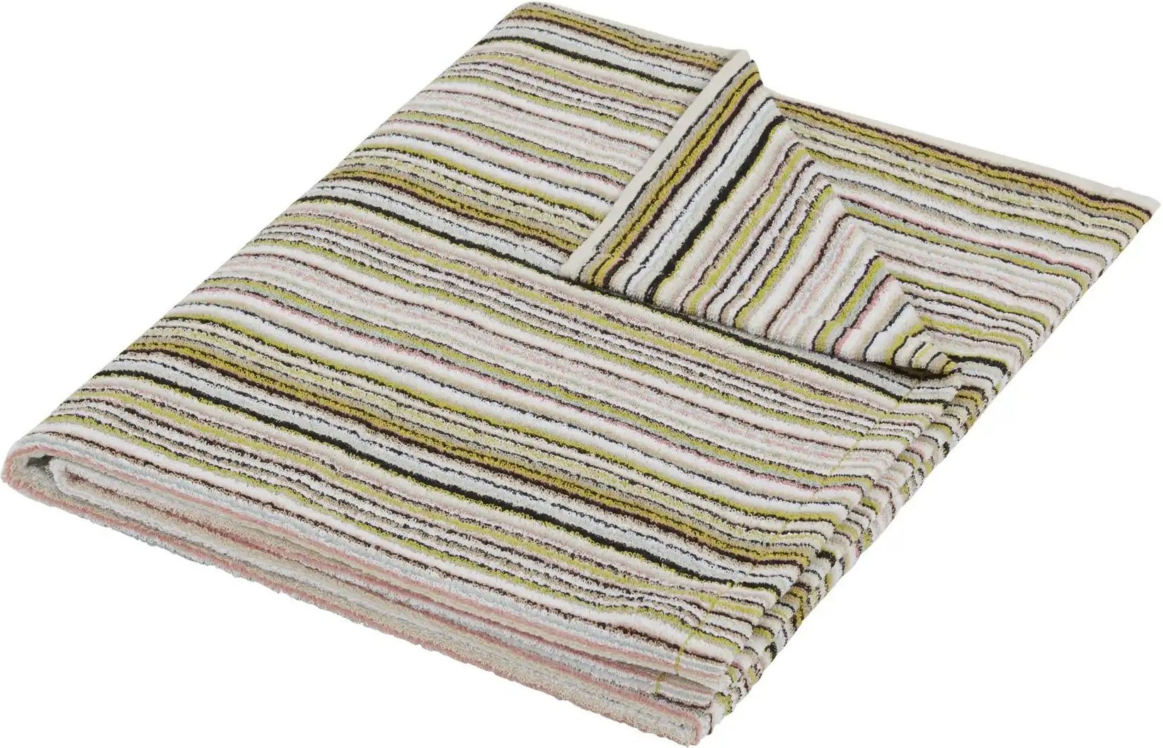 como Badetuch Jacquard Streifen ¦ gelb ¦ Maße (cm): B: 100 Badtextilien > Handtücher & Badetücher > Handtücher - Höffne...