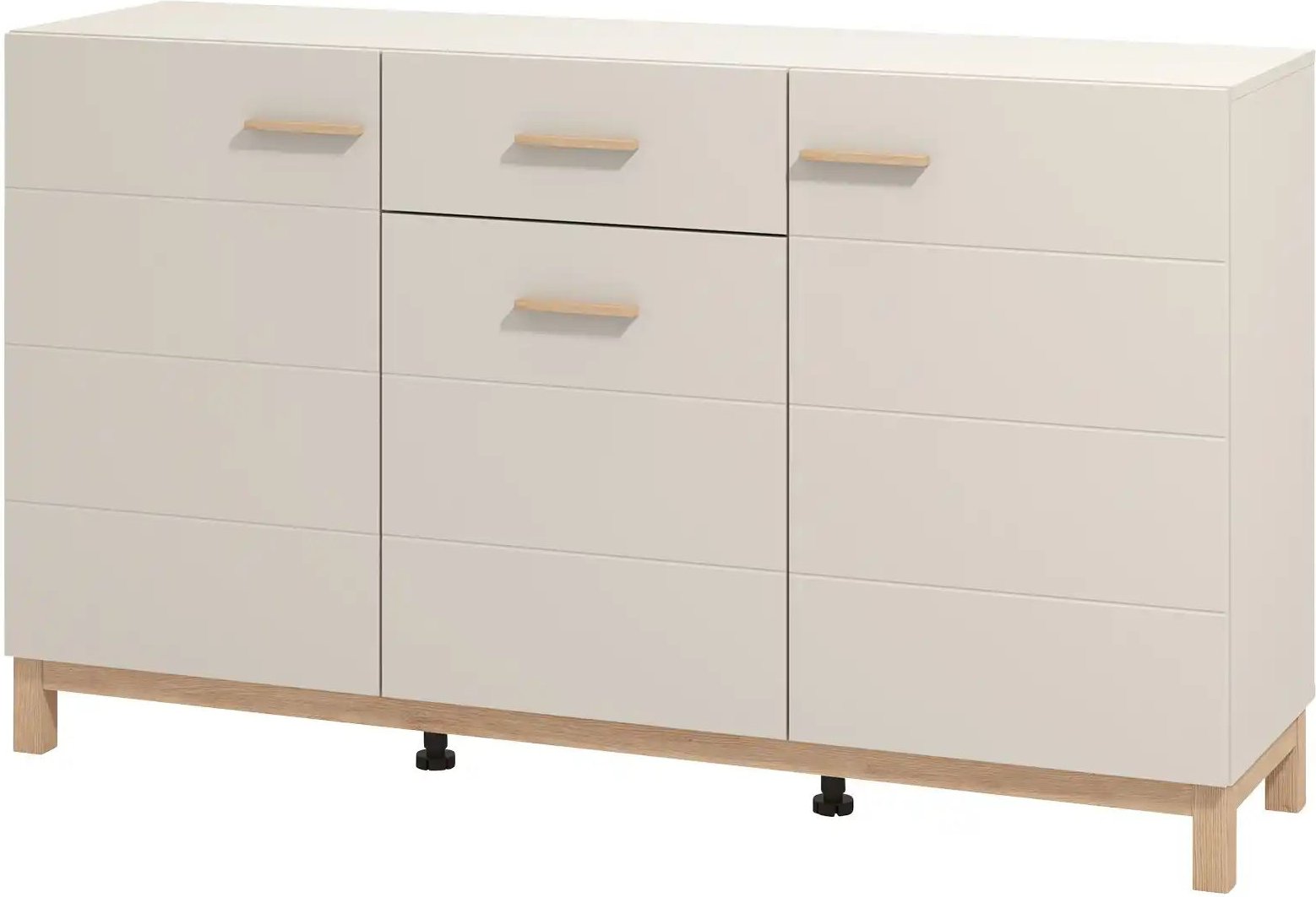 Sideboard Esperia ¦ beige ¦ Maße (cm): B: 154 H: 89 T: 41.5 Kommoden & Sideboards > Sideboards - Höffner