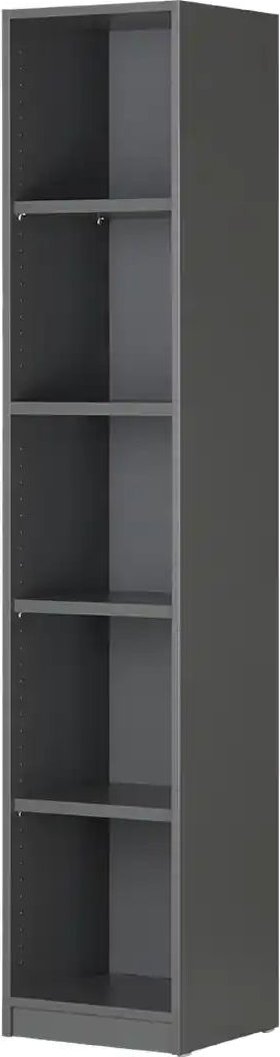 Büroregal SOLIDLine ¦ grau ¦ Maße (cm): B: 40 H: 198,2 T: 40.0 Regale > Büroregale - Höffner