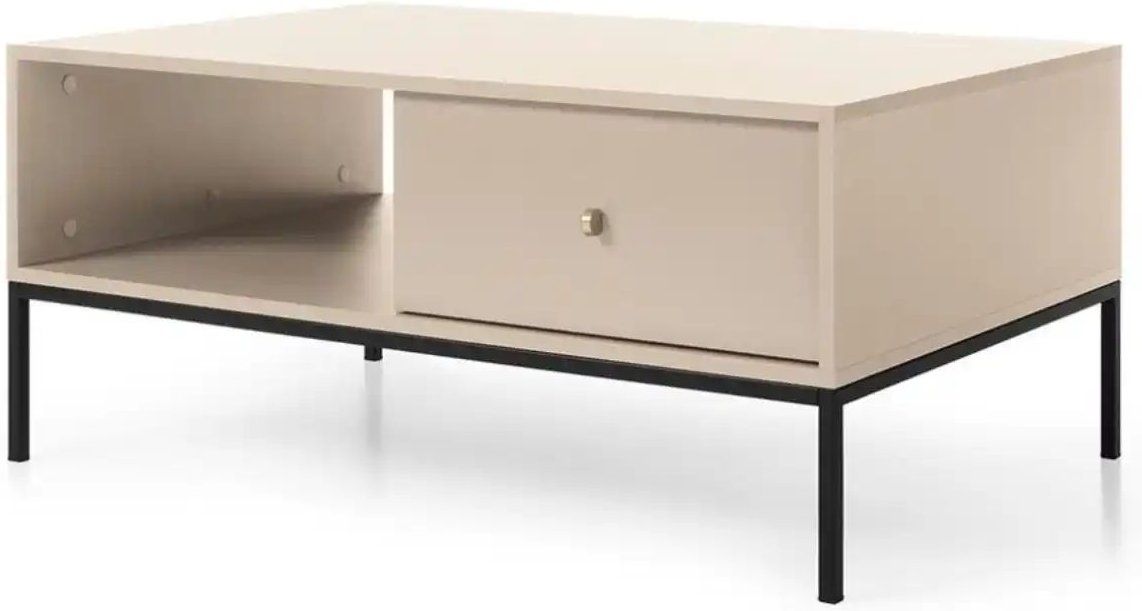 Couchtisch  Molly ¦ beige ¦ Maße (cm): B: 103,5 H: 46,2 Tische > Couchtische > Couchtische rechteckig - Höffner
