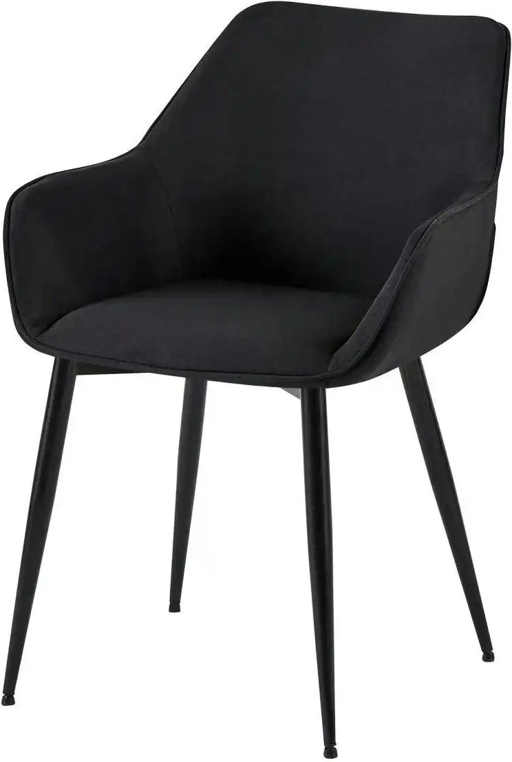 Armlehnenstuhl ¦ schwarz ¦ Maße (cm): B: 52 H: 82 Stühle > Polsterstühle - Höffner