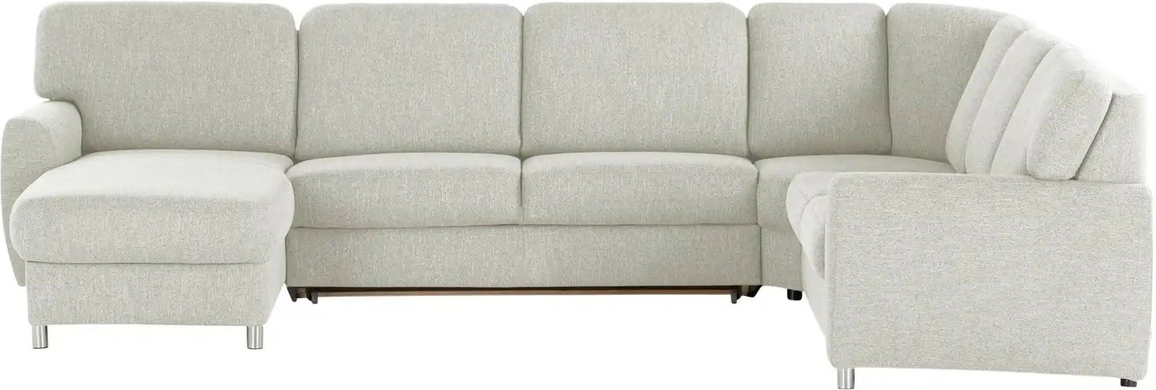 Thumbnail - smart Wohnlandschaft Valencia ¦ grau ¦ Maße (cm): B: 341 Polstermöbel > Sofas > Wohnlandschaften - Höffner