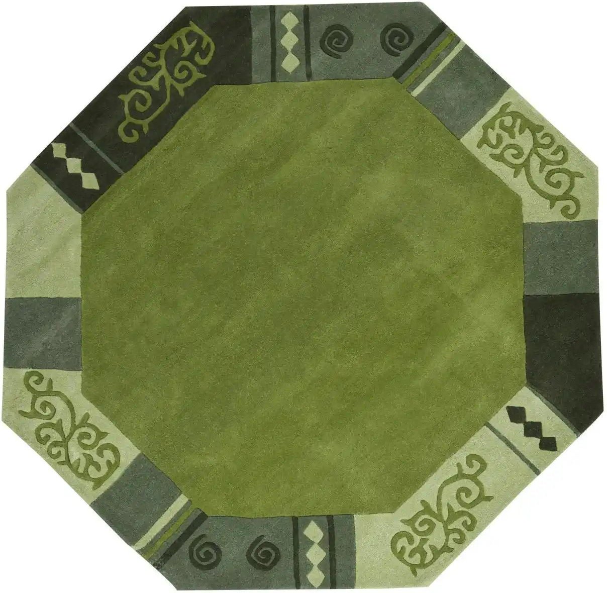 Thumbnail - THEKO Teppich ¦ grün ¦ Wolle ¦ Maße (cm): B: 200 H: 1,4 Teppiche > Wohnteppiche - Höffner