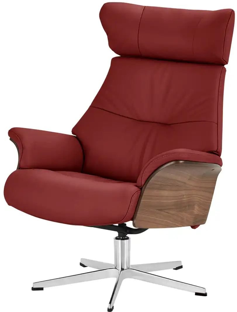 Relaxsessel Air ¦ rot ¦ Maße (cm): B: 80 H: 104,5 T: 78.0 Polstermöbel > Sessel > Fernsehsessel - Höffner