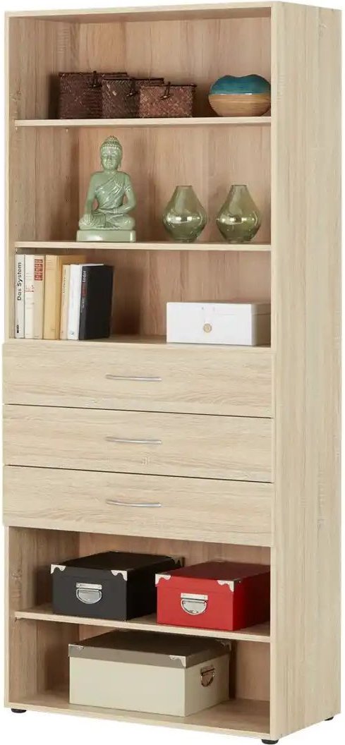 Regal Multiraumkonzept ¦ holzfarben ¦ Maße (cm): B: 80 H: 185 T: 40.0 Regale > Standregale - Höffner