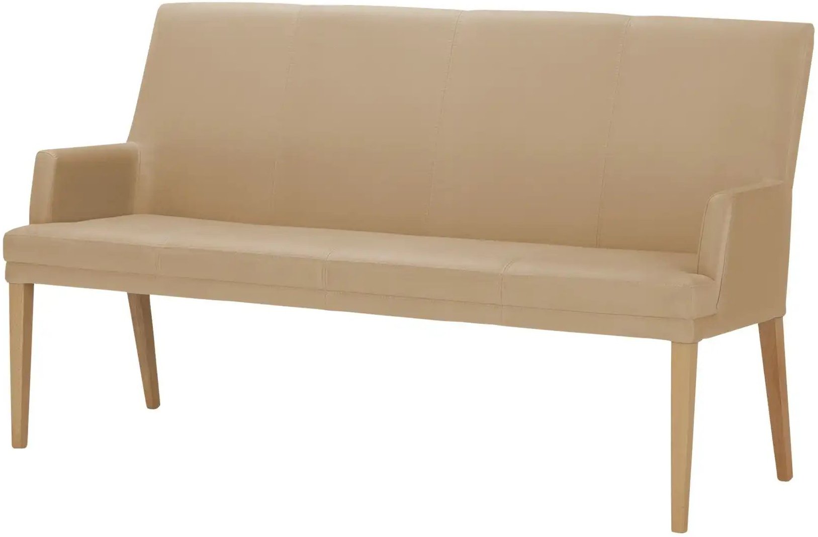Wohnwert Polsterbank Mia ¦ beige ¦ Maße (cm): B: 200 H: 94 T: 62.0 Bänke > Einzelbänke - Höffner