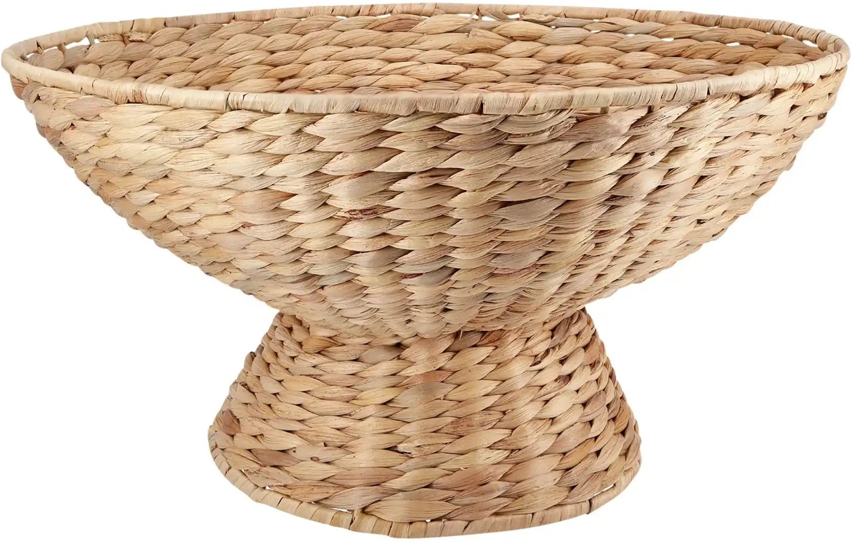 Deko Schale ¦ braun ¦ Wasserhyazinthe,Eisen ¦ Maße (cm): H: 20 Ø: 36 Accessoires > Deko-Schalen - Höffner