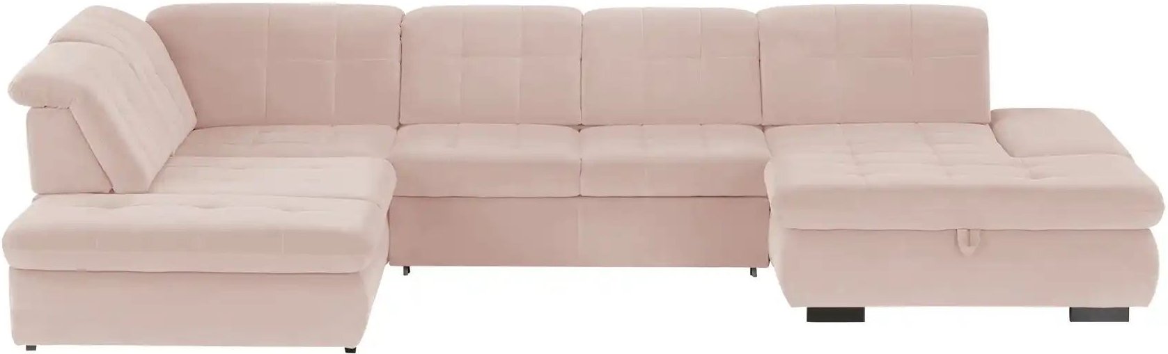 Lounge Collection Wohnlandschaft Spencer ¦ rosa/pink ¦ Maße (cm): B: 382 H: 102 T: 260.0 Polstermöbel > Sofas > Schlafs...