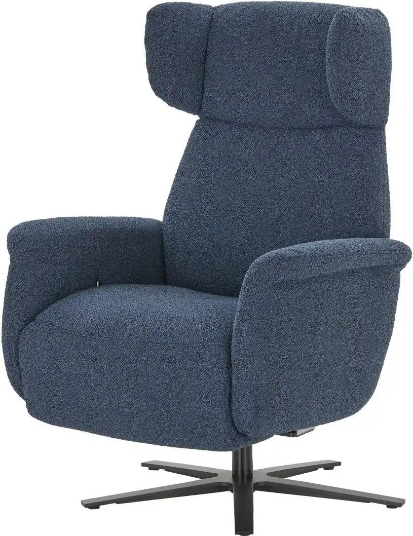 SCHÖNER WOHNEN Kollektion Drehsessel Catola Lazyline ¦ blau ¦ Maße (cm): B: 80 H: 115 T: 89.0 Polstermöbel > Sessel > R...
