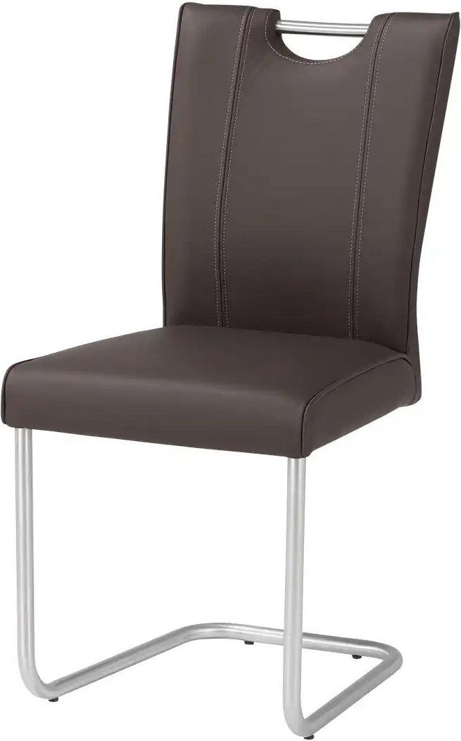 Leder-Schwingstuhl 6861 ¦ braun ¦ Maße (cm): B: 46 H: 94 T: 48.0 Stühle > Schwingstühle - Höffner