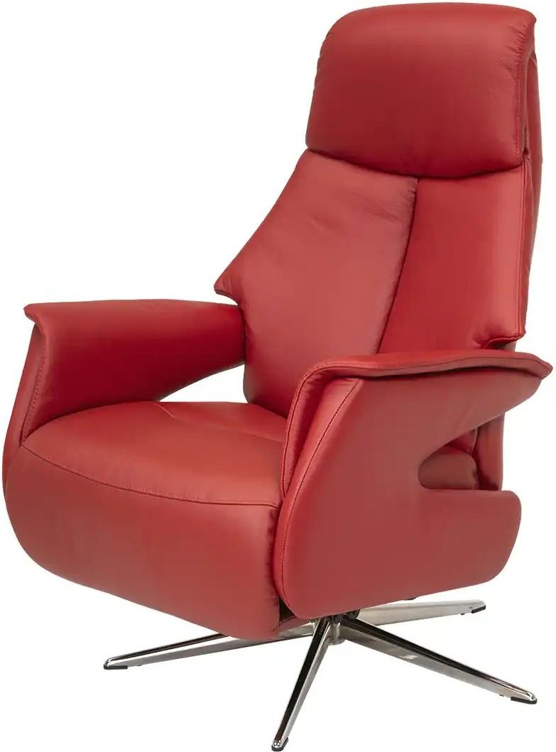 Nils Olsen Relaxsessel mit Relaxfunktion Nilson ¦ rot ¦ Maße (cm): B: 73 H: 106 T: 84.0 Polstermöbel > Sessel > Relaxses...