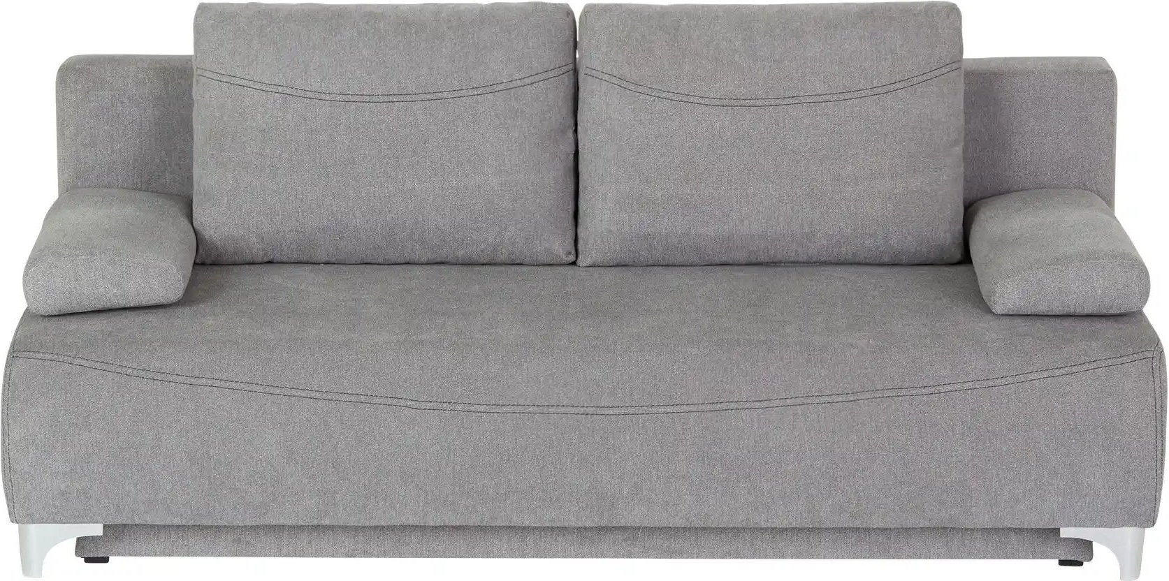 Einzelsofa Kate ¦ grau ¦ Maße (cm): B: 196 H: 91 T: 100.0 Polstermöbel > Sofas > 3-Sitzer - Höffner
