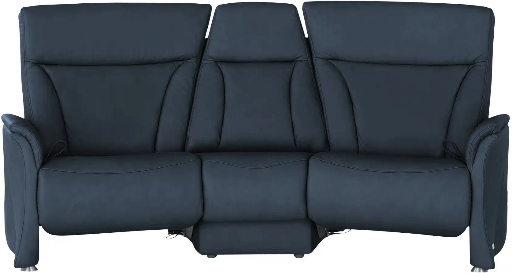 himolla Trapezsofa 4010 ¦ blau ¦ Maße (cm): B: 226 H: 106 T: 102.0 Polstermöbel > Sofas > 3-Sitzer - Höffner