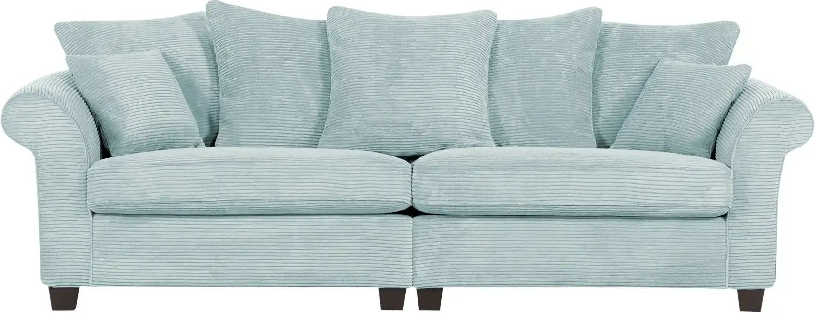 Megasofa Norderney ¦ türkis/petrol ¦ Maße (cm): B: 264 H: 70 T: 111.0 Polstermöbel > Sofas > Einzelsofas - Höffner