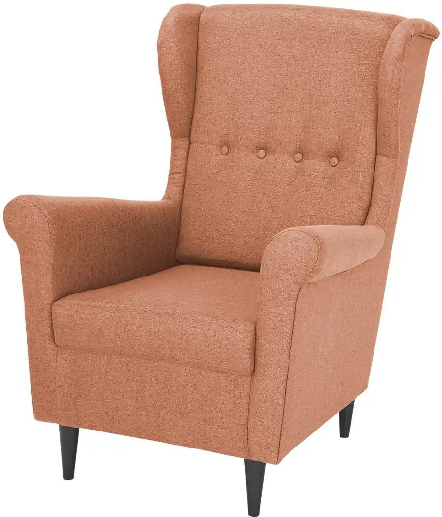 smart Sessel Hubertine ¦ braun ¦ Maße (cm): B: 82 H: 102 T: 89.0 Polstermöbel > Sessel > Ohrensessel - Höffner