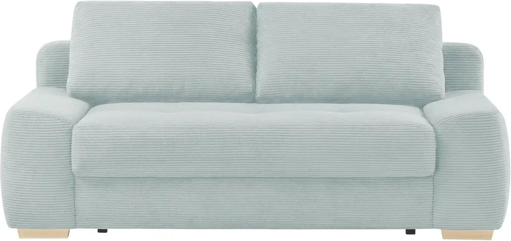 bobb Einzelsofa Eleny de Luxe II ¦ blau ¦ Maße (cm): B: 210 H: 96 T: 108.0 Polstermöbel > Sofas > 2-Sitzer - Höffner