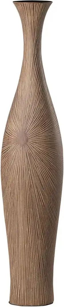 Deko Vase Modern ¦ braun ¦ Polyresin (Kunstharz) ¦ Maße (cm): B: 17,5 H: 82,5 T: 12.5 Accessoires > Vasen - Höffner