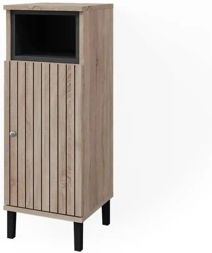 Midischrank ¦ holzfarben ¦ Maße (cm): B: 30 H: 81,8 Schränke > Badschränke > Bad-Midischränke - Höffner