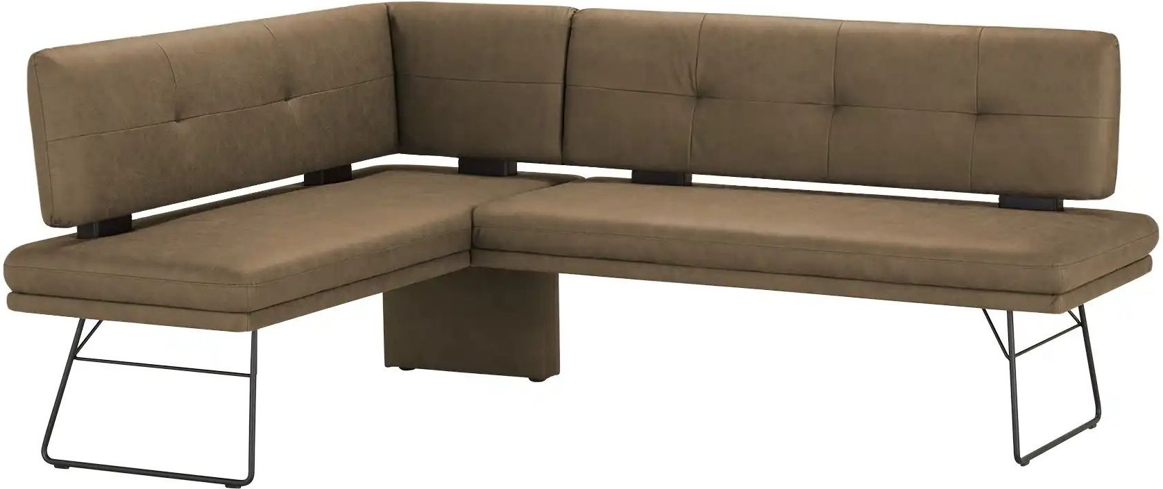 Eckbank Step Two ¦ braun ¦ Maße (cm): B: 207 H: 91 T: 159.0 Bänke > Eckbänke - Höffner