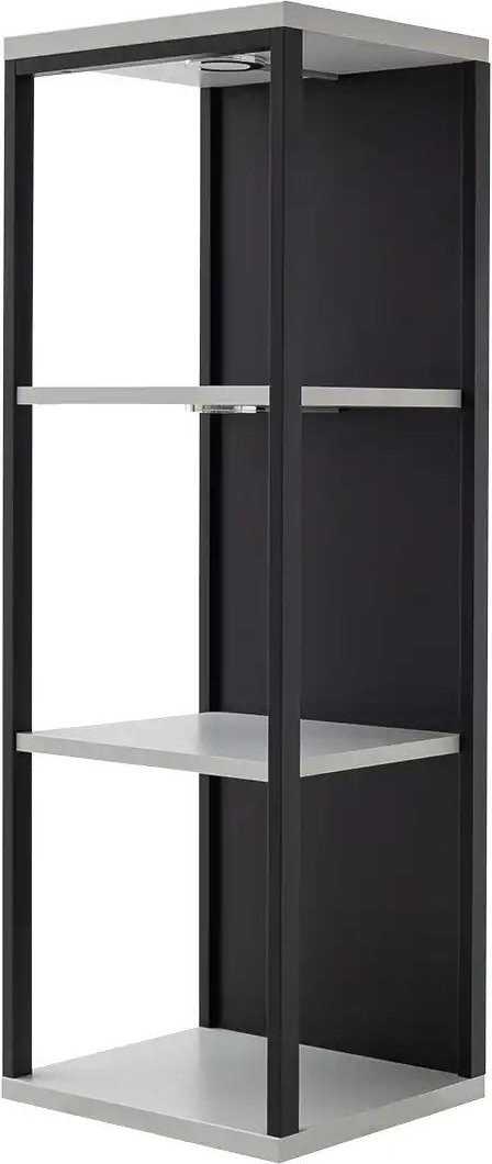 uno Wandregal Orella ¦ grau ¦ Maße (cm): B: 34 H: 100 T: 30.0 Regale > Wandregale - Höffner