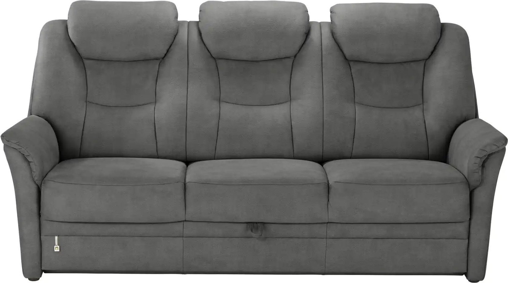 Einzelsofa Neckar ¦ grau ¦ Maße (cm): B: 210 H: 107 T: 92.0 Polstermöbel > Sofas > Einzelsofas - Höffner