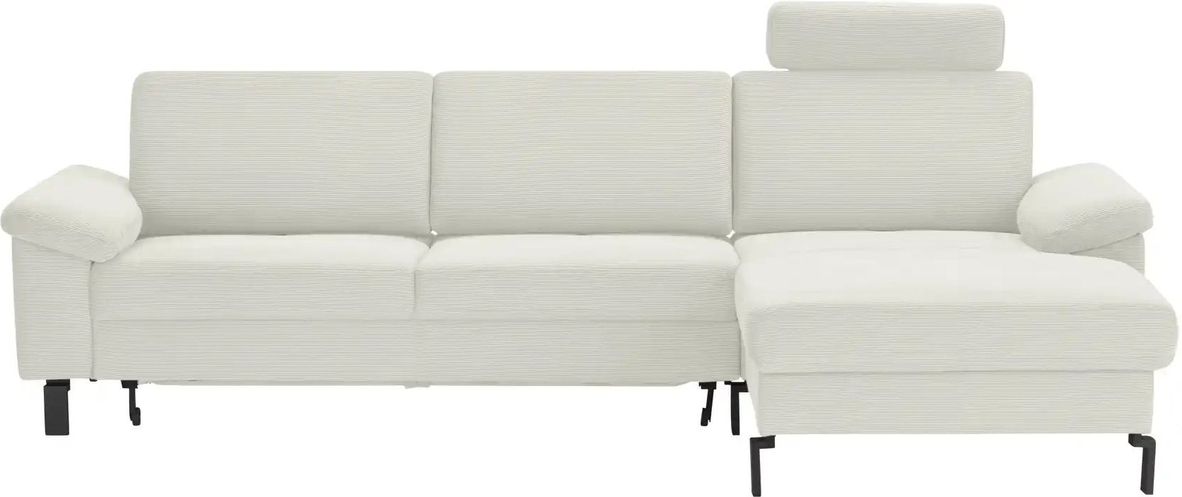 Max Schelling Ecksofa Feincord Maximum Move ¦ weiß ¦ Maße (cm): B: 284 H: 85 T: 185.0 Polstermöbel > Sofas > Ecksofas - ...