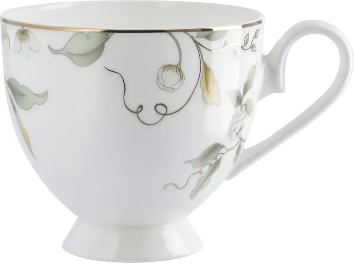 Peill+Putzler Kaffeetasse Firenze ¦ weiß ¦ Porzellan ¦ Maße (cm): H: 7,6 Ø: 8.5 Geschirr > Einzelgeschirrteile - Höffn...