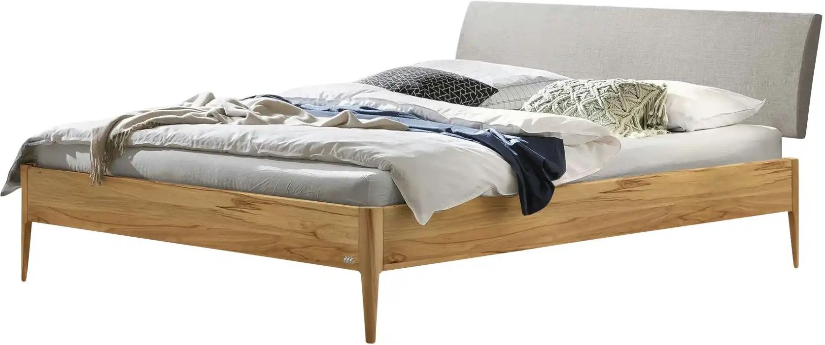 HASENA Massivholzbett in Buche Fanano ¦ holzfarben ¦ Maße (cm): B: 166 H: 87 Betten > Bettgestelle - Höffner