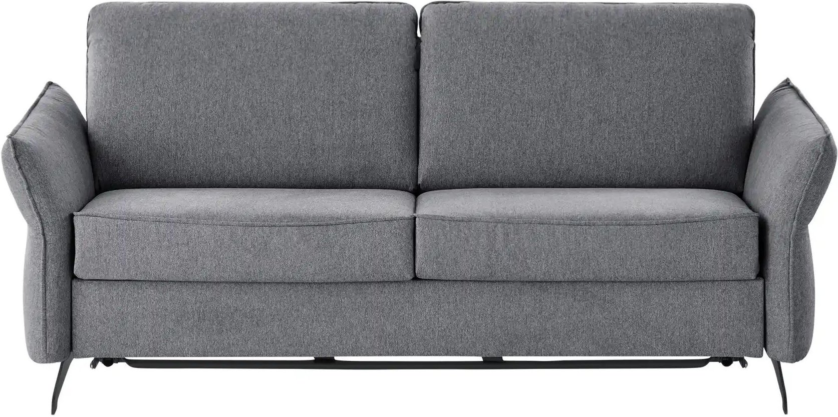 Schlafsofa mit Schlaffunktion Collin ¦ grau ¦ Maße (cm): B: 192 H: 90 T: 105.0 Polstermöbel > Sofas > Einzelsofas - Höff...