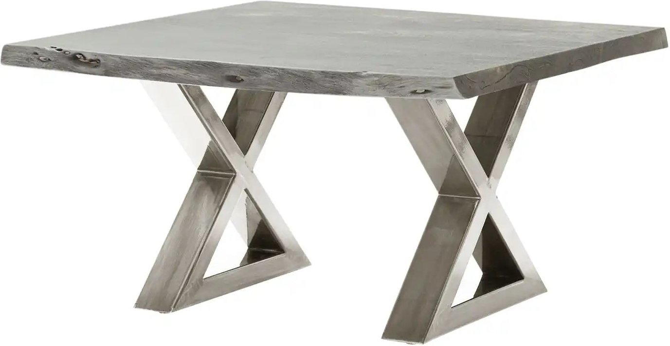 Woodford Couchtisch Alabria ¦ grau ¦ Maße (cm): B: 75 H: 45 Tische > Couchtische > Couchtisch Massivholz - Höffner