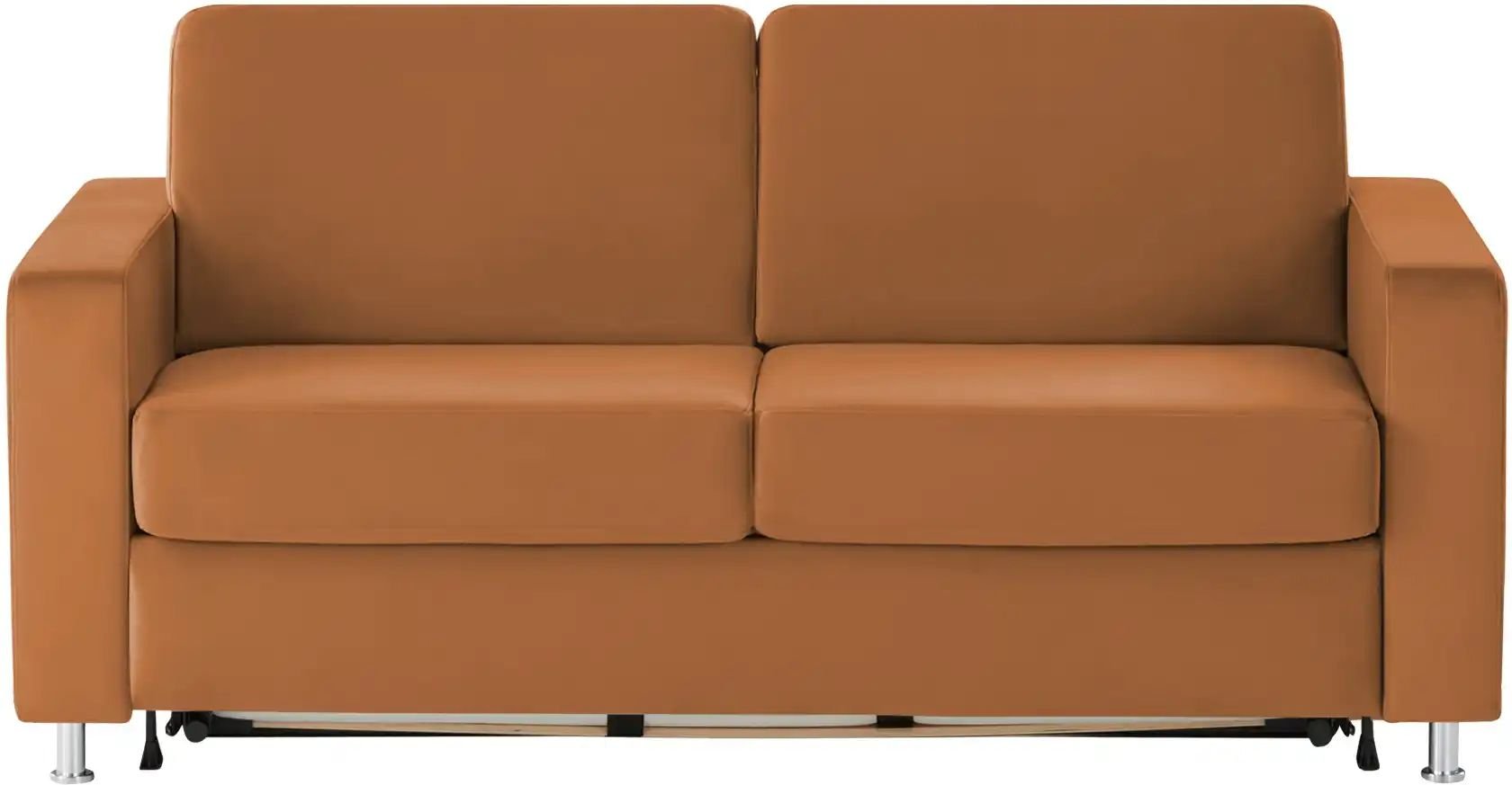 nehl Schlafsofa  Boston Deluxe ¦ orange ¦ Maße (cm): B: 199 H: 91 T: 103.0 Polstermöbel > Sofas > Einzelsofas - Höffner