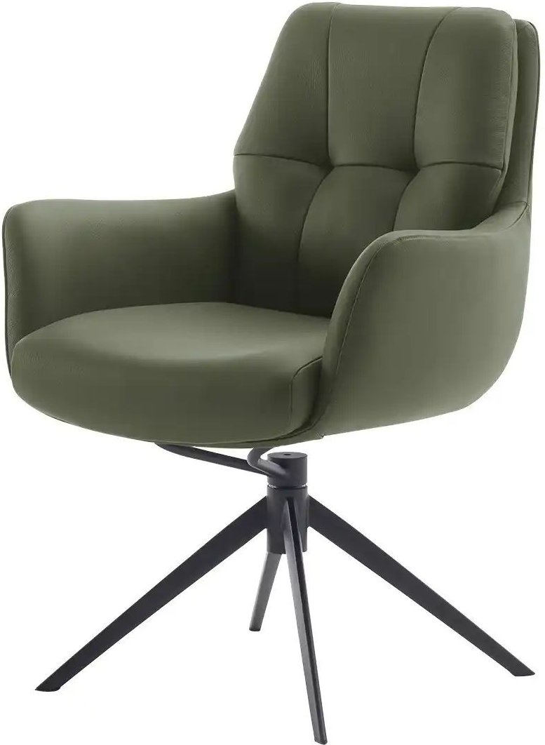 Esszimmerstuhl drehbar Eno ¦ grün ¦ Maße (cm): B: 66 H: 90 T: 69.0 Stühle > Esszimmerstühle > Esszimmerstühle mit Armleh...